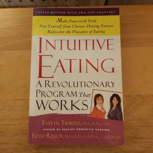 Intuitive Eating Book Trade Paperback Nutrition 2012 Evelyn Tribole‎ Elyse Resch
